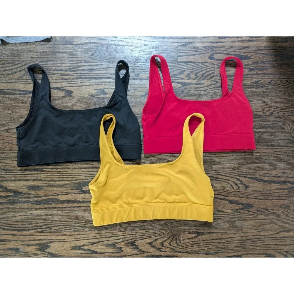 Womens Victoria Secret PINK Crewneck Shirt Sports Bra Size S Small T Shirt Lot